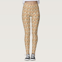 Leggings avec motif chiot