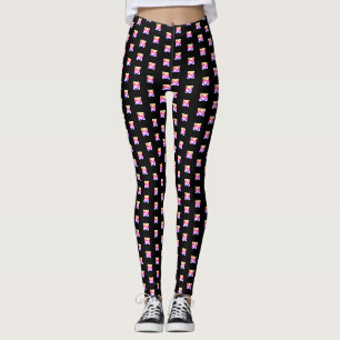 Leggings avec pancartes Pas de haine pour femmes o