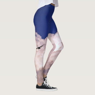 Leggings Avion de transport militaire par Shirley Taylor