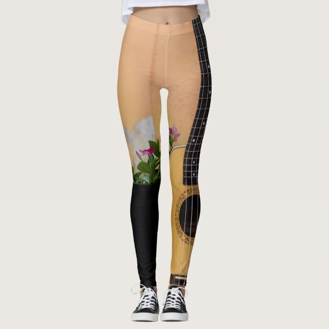 Leggings Awesome Bass Guitare (Devant)