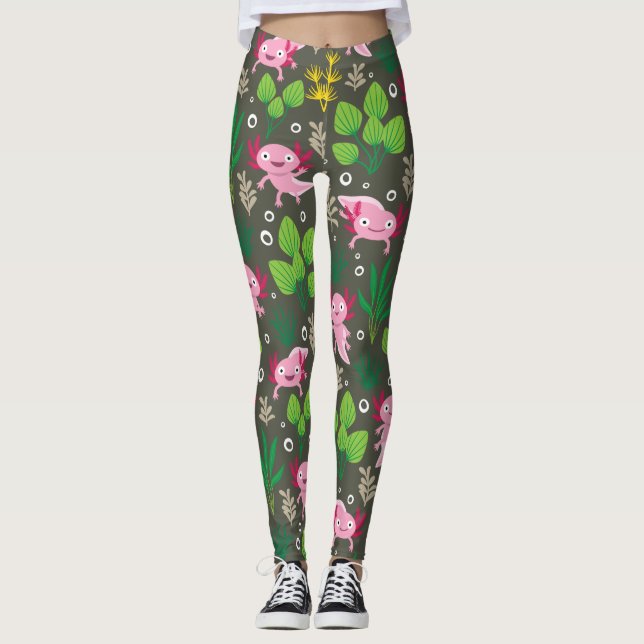 Leggings Axolotl (Devant)