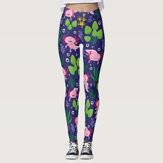 Leggings Axolotl (Devant)