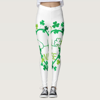 Leggings Ayez un Berger Australien Chien Lucky Charm St Pat