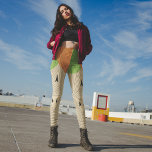 Leggings Aztec mayan<br><div class="desc">Voyez la différence en portant ces leggings avec de l'art tribal. Ce sont des modèles de masques tribaux classiques qui donnent à vos vêtements un look vibrant et distinctif. Essayez-le et donnez-nous vos commentaires.</div>