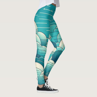 Leggings Azure Stratum