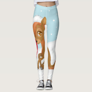 Leggings Baby Christmas Reindeer