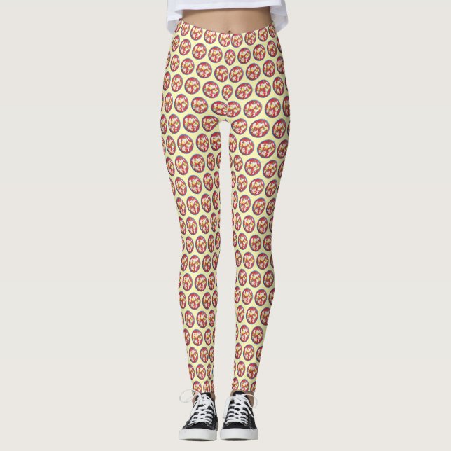 Leggings Bacalao Cuisine portoricaine Morue Salée Poisson S (Devant)