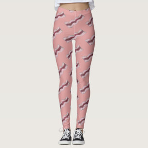Leggings Bacon Sizzling Bagues Petit-déjeuner Viande Légumi