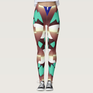 Leggings Baguette multicolore tendance "Ratti_Creative_Arts