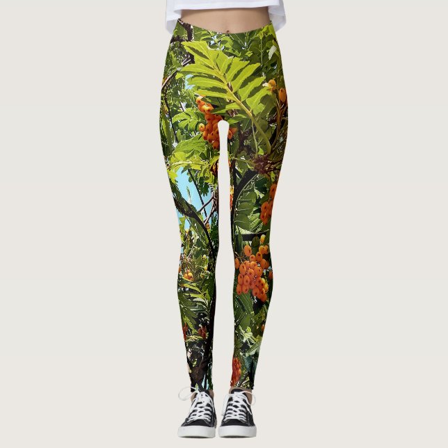 Leggings Baies d'orange (Devant)
