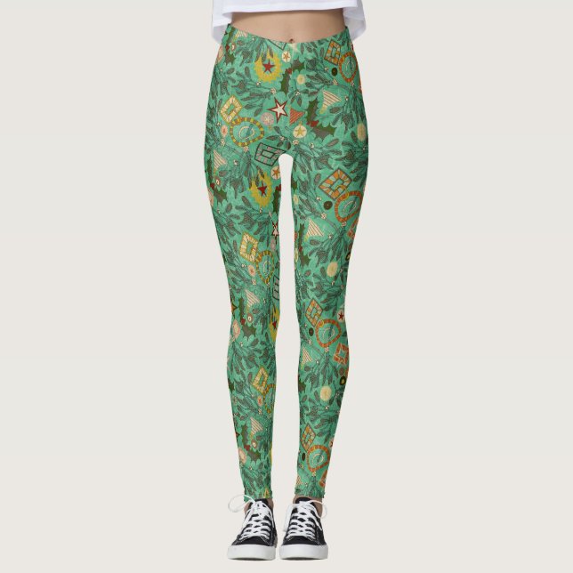 Leggings baies festives (Devant)