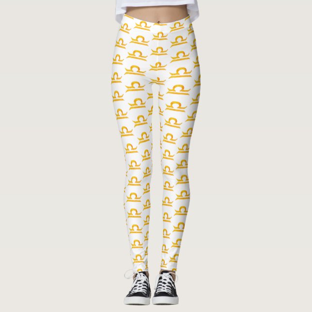 Leggings Balance, Solde Golden Zodiac (Devant)