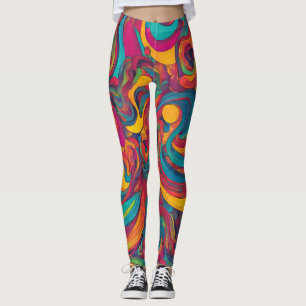 Leggings Balayage psychédélique