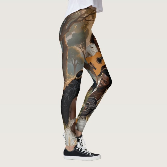 Leggings Ballade parmi les arbres ! (Droite)