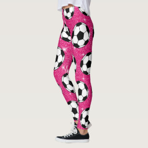 Leggings Balle de Football Rose Frost Pailletée Joueur de S