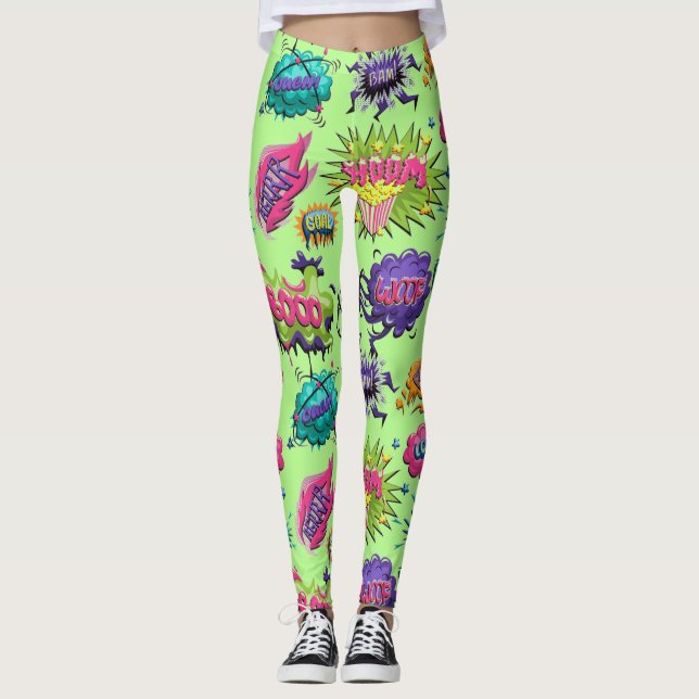 Leggings Ballons amusants (Devant)