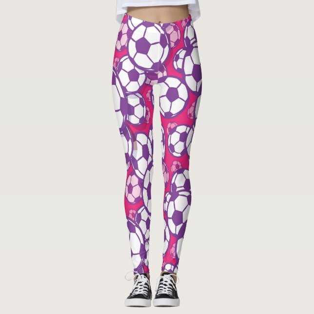 Leggings Ballons de foot (Devant)