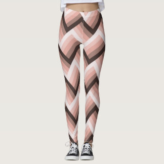 Leggings Bande 3D moderne Abstraite en toute transparence