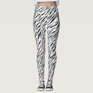 Leggings Bande blanche de Tiger