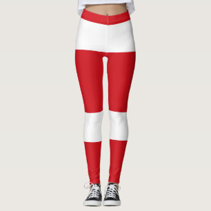 Leggings Bande rouge