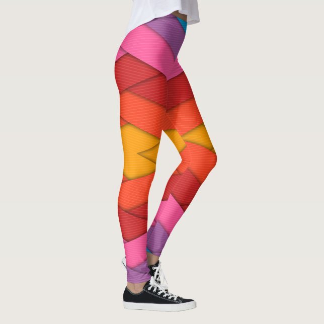 Leggings Bandes colorées (Droite)