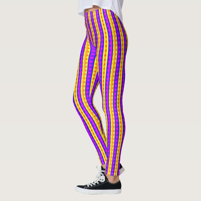 Leggings Bandes d'art pop (Gauche)