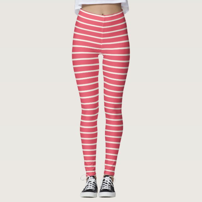 Leggings Bandes d'ivoire maigres que vous pouvez Angle (Devant)