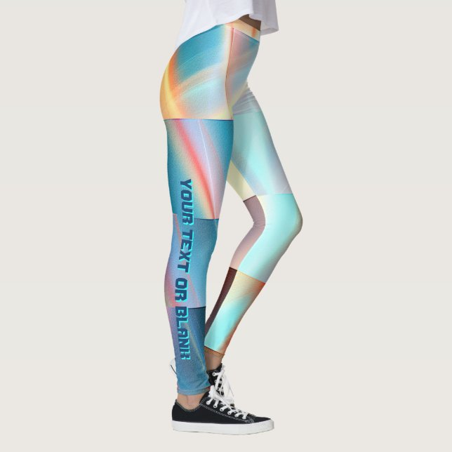 Leggings Bandes du coucher du soleil (Droite)