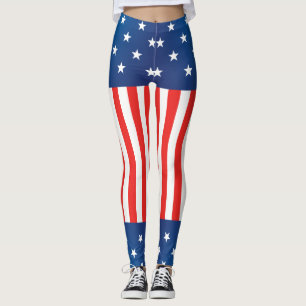 Leggings Bannière étoilée Etats-Unis