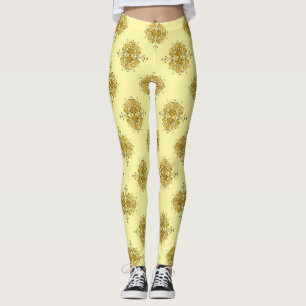 Leggings Baroque d'or d'été