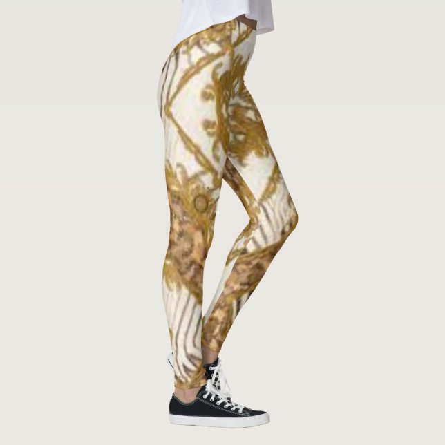 Leggings Baroque Doré (Droite)