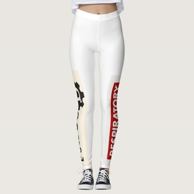 LEGGINGS BAS DE COMPRESSION RESPIRATOIRE (Devant)