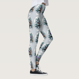 Leggings Basenji Merry Christma