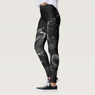 Leggings Bataille aux échecs dramatique - Chevalier contre
