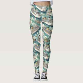 Leggings Bateau de croisière nautique