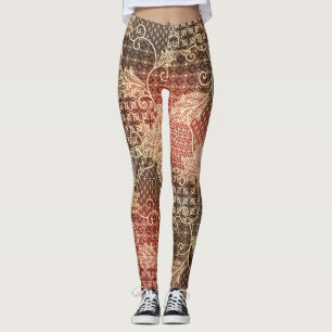 Leggings Batik Beauty : La merveille artistique malaisienne