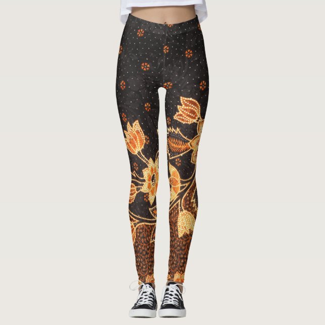 Leggings Batik indonésien beauté (Devant)