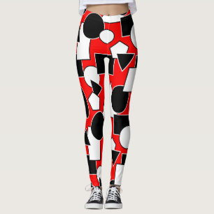 Leggings Bauhaus Collage
