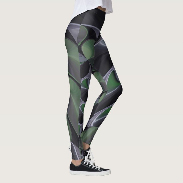Leggings Beau Kaleidoscope Extraordinaire Ash Green Aurora (Droite)