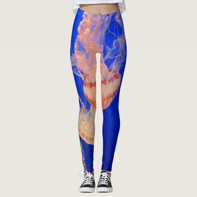Leggings Beau Paysage Marin (Devant)