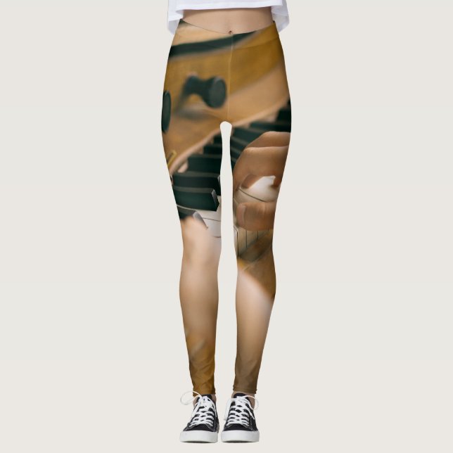 Leggings Beau piano (Devant)