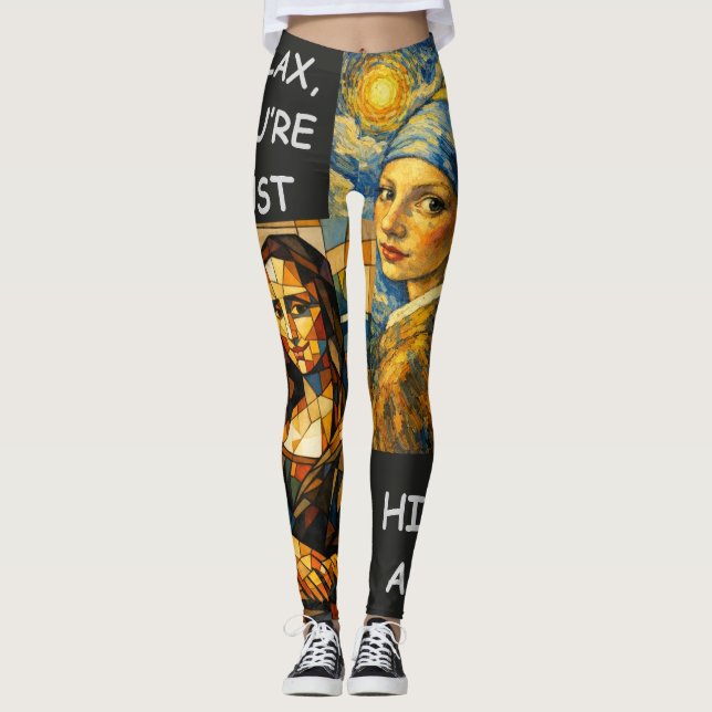 Leggings Beau Rêve Fiévreux (Devant)