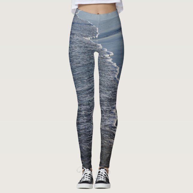 Leggings Beauté du littoral (Devant)