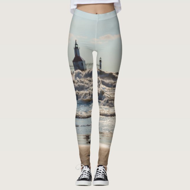 Leggings Beauté Et Force (Devant)