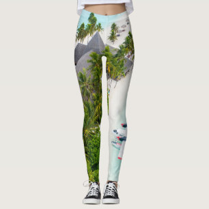Leggings Beaux animaux marins