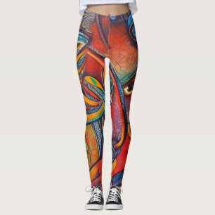 Leggings Beaux hérissons traditionnels