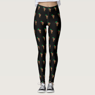 Leggings Beaver Holiday Elf