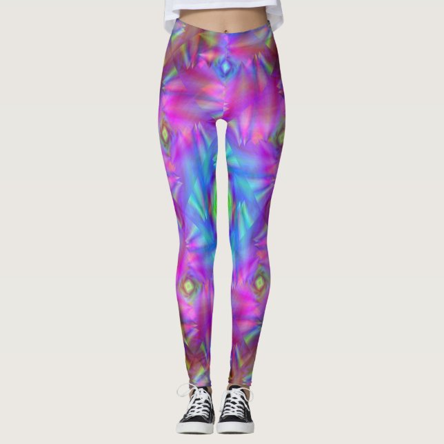 Leggings Bécasseau à diamant 8 (Devant)