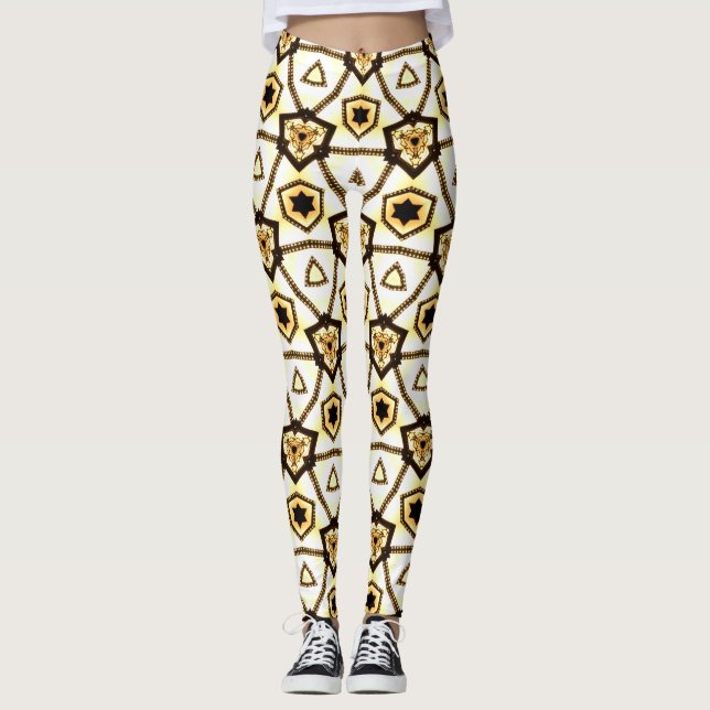 Leggings Belle abstraction (Devant)