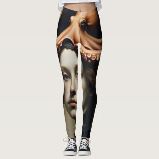 Leggings Belle créature marine pieuvre Académie sombre Océa